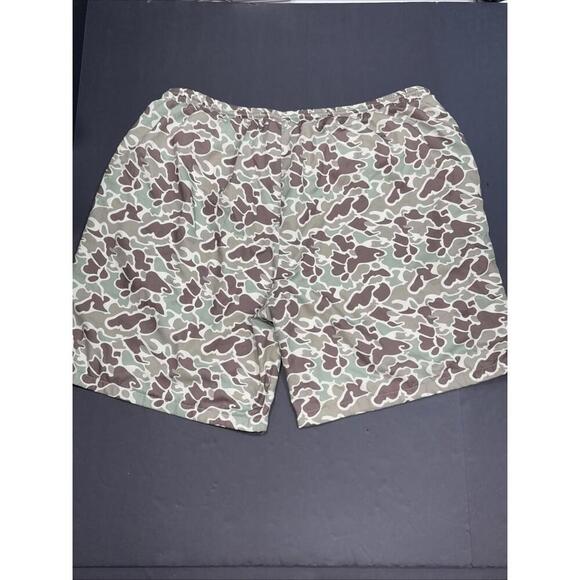 Southern Sass Smocks Preppy Classic Camoflage Elastic Drawstring Men's Shorts 2X - Picture 11 of 11